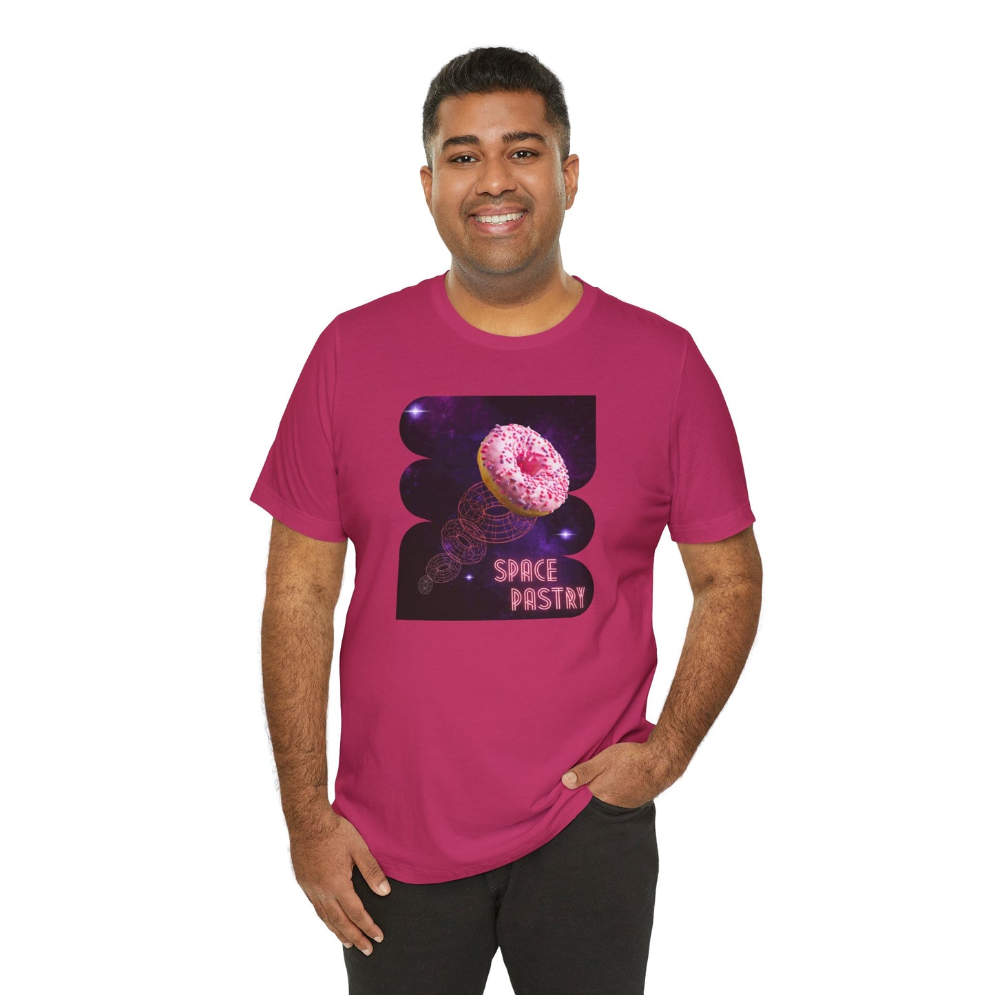 Space Pastry Unisex Jersey Short Sleeve Tee