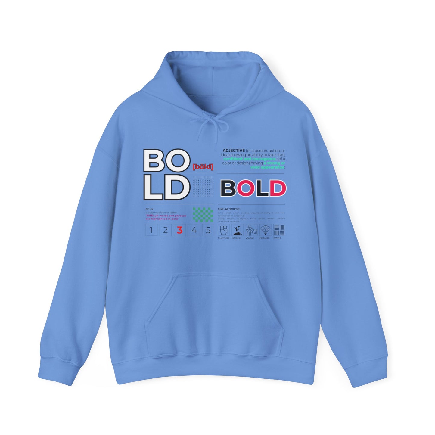 Bold Unisex Heavy Blend™ Hooded Sweatshirt