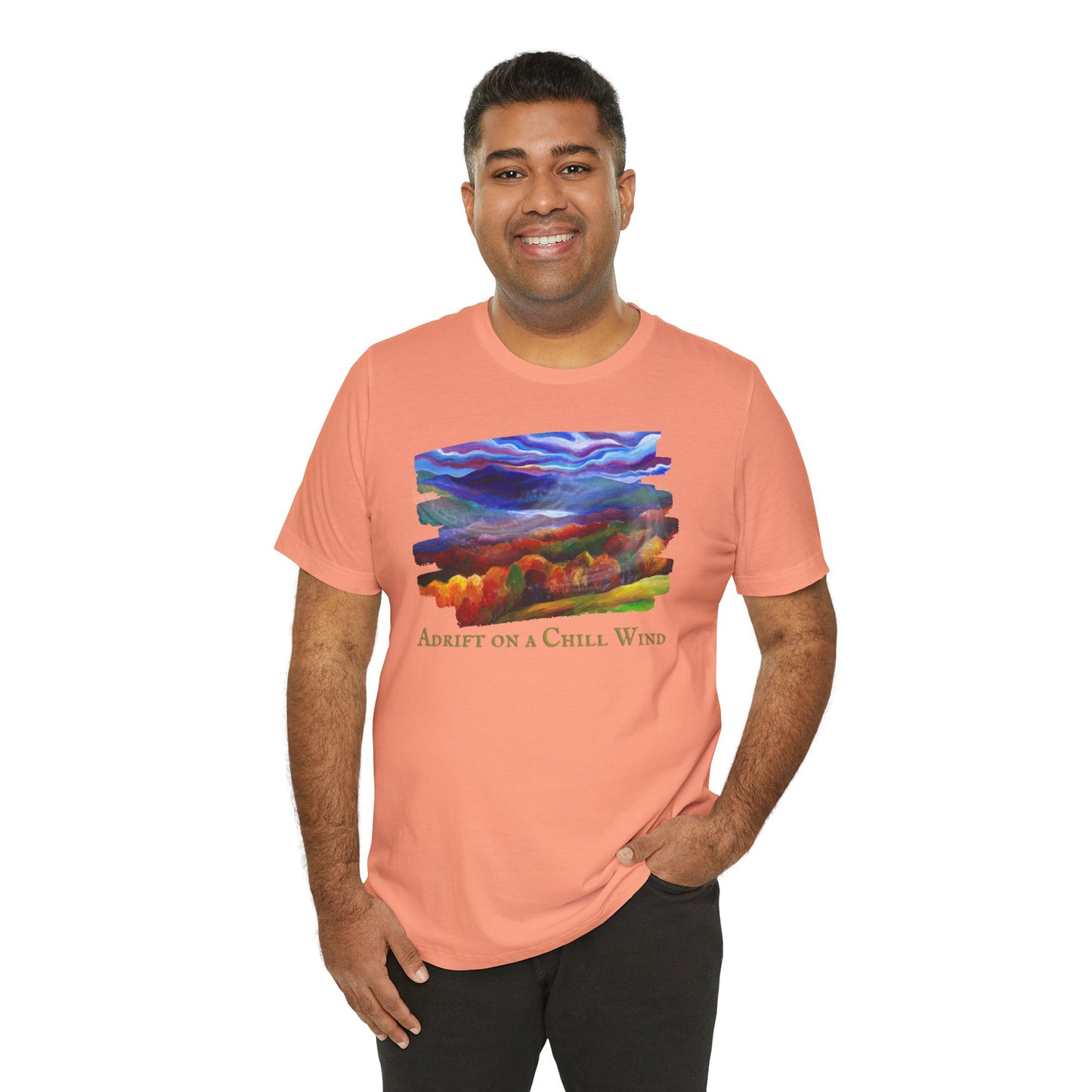 Adrift on a Chill Wind Unisex Jersey Short Sleeve Tee