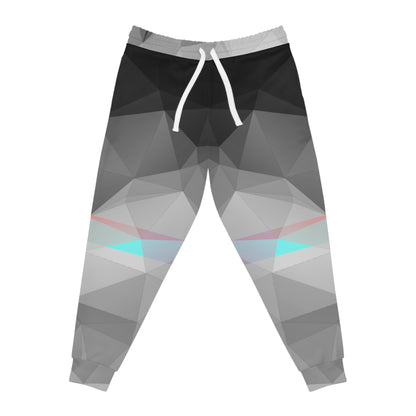 Polygon Contrast Athletic Joggers (AOP)