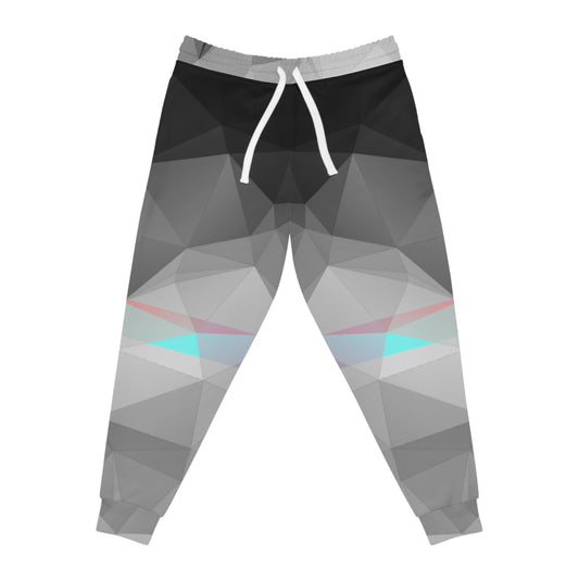 Polygon Contrast Athletic Joggers (AOP)