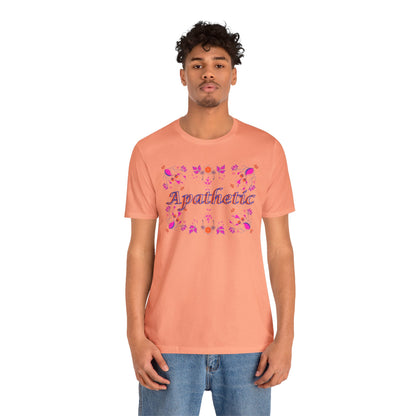 Apathetic Unisex Jersey Short Sleeve Tee