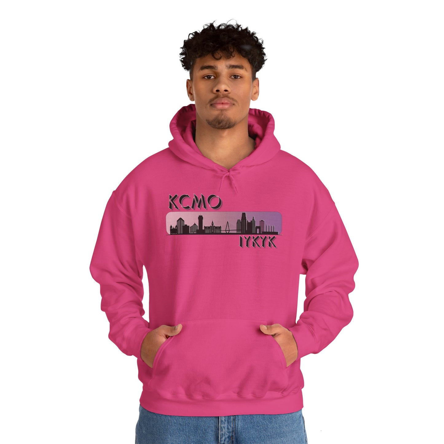 KCMO IYKYK 1 Unisex Heavy Blend™ Hooded Sweatshirt