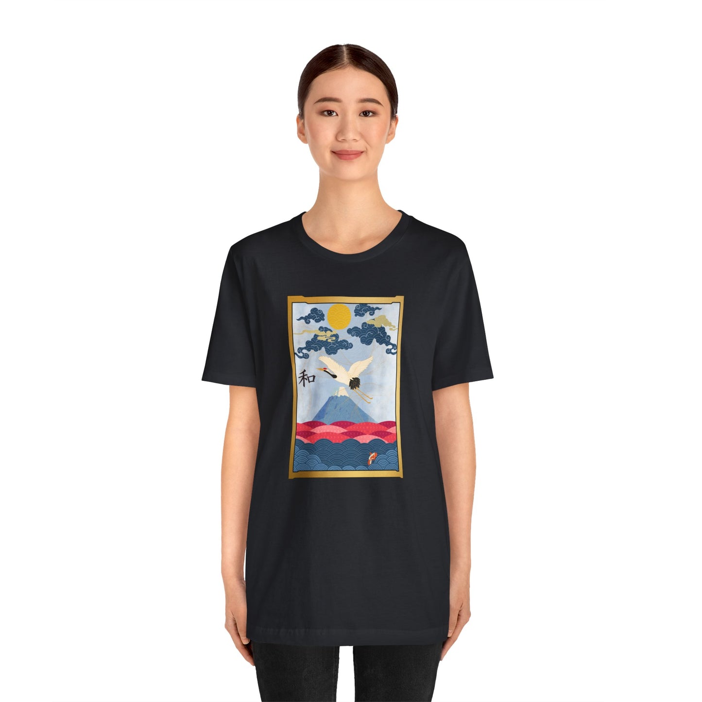 Crane Unisex Jersey Short Sleeve Tee