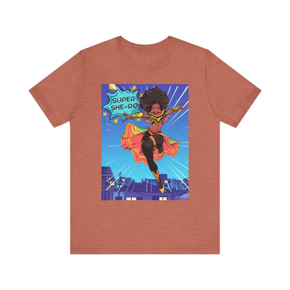 Super She-ro Unisex Jersey Short Sleeve Tee