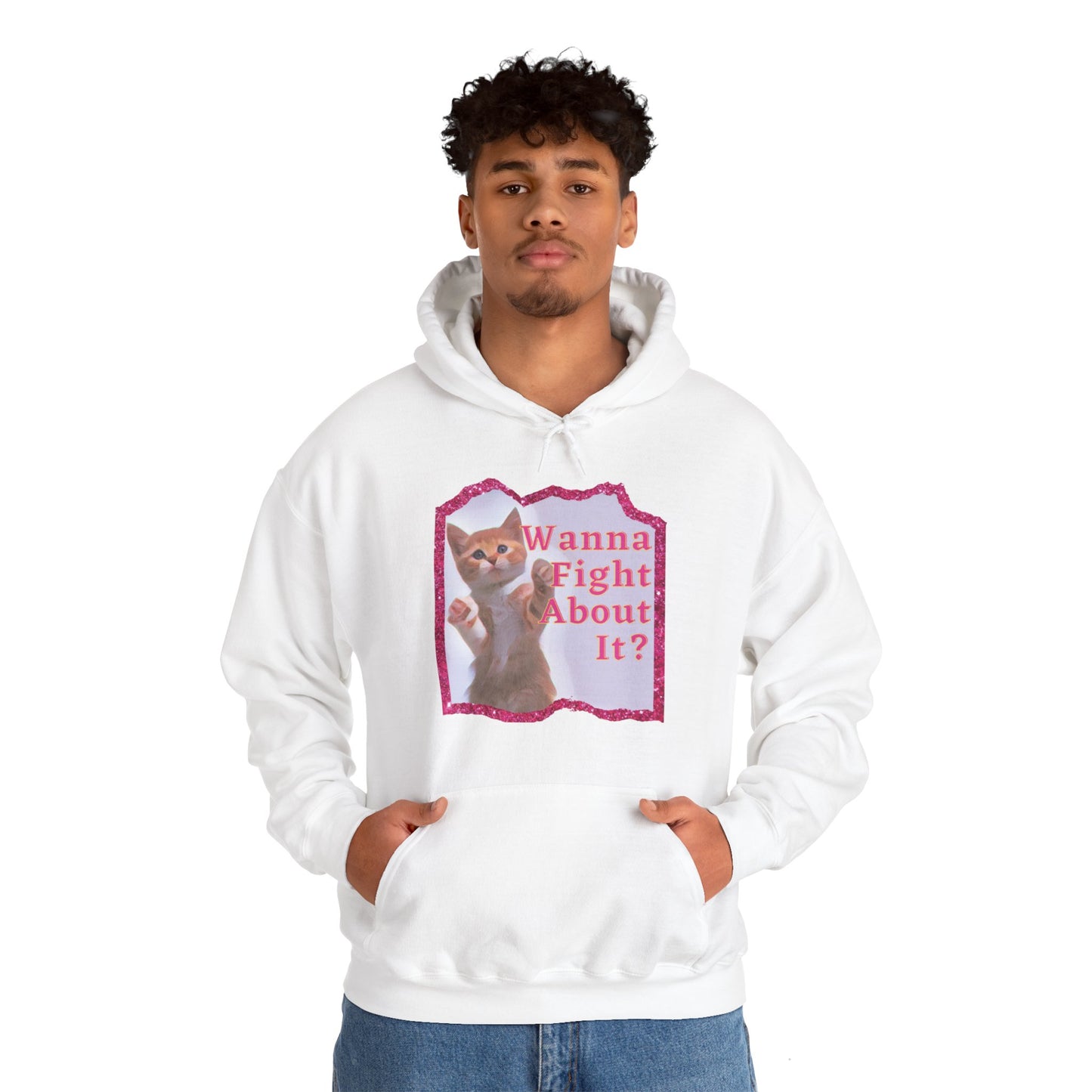 Feisty Kitty Unisex Heavy Blend™ Hooded Sweatshirt