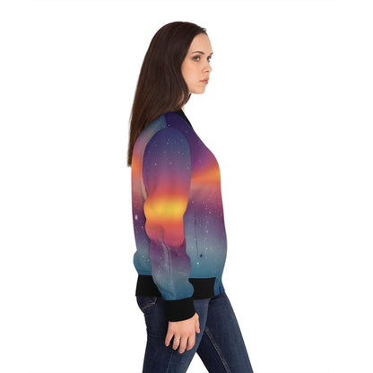 Sunrise 1 Women's Bomber Jacket (AOP)