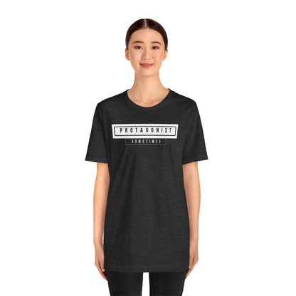 PROTAGONIST, sometimes Unisex Jersey Short Sleeve Tee