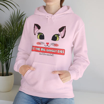 Big Googly Eyes Unisex Heavy Blend™ Hooded Sweatshirt