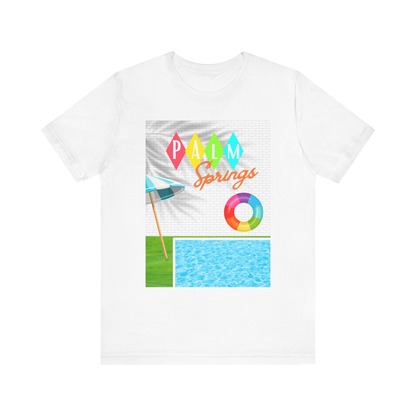 Palm Springs Unisex Jersey Short Sleeve Tee