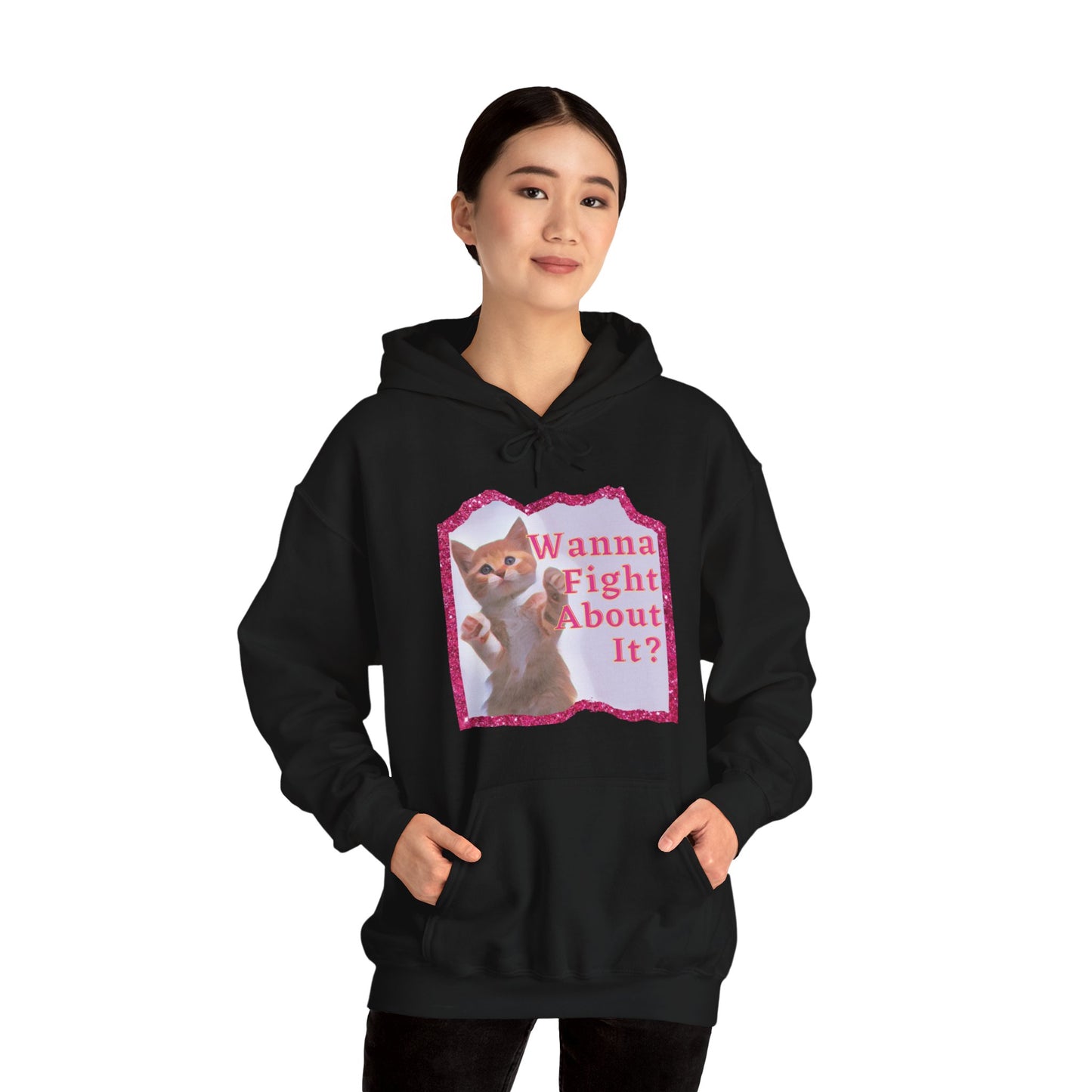 Feisty Kitty Unisex Heavy Blend™ Hooded Sweatshirt