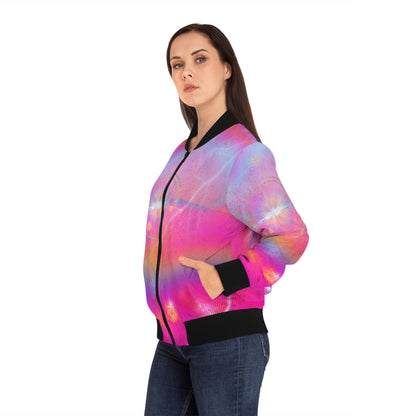 Solar Storm Women's Bomber Jacket (AOP)