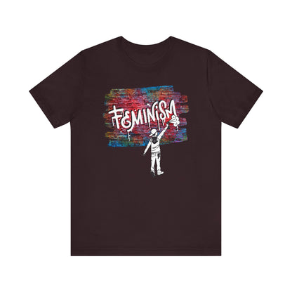 Graffiti Feminism Unisex Jersey Short Sleeve Tee