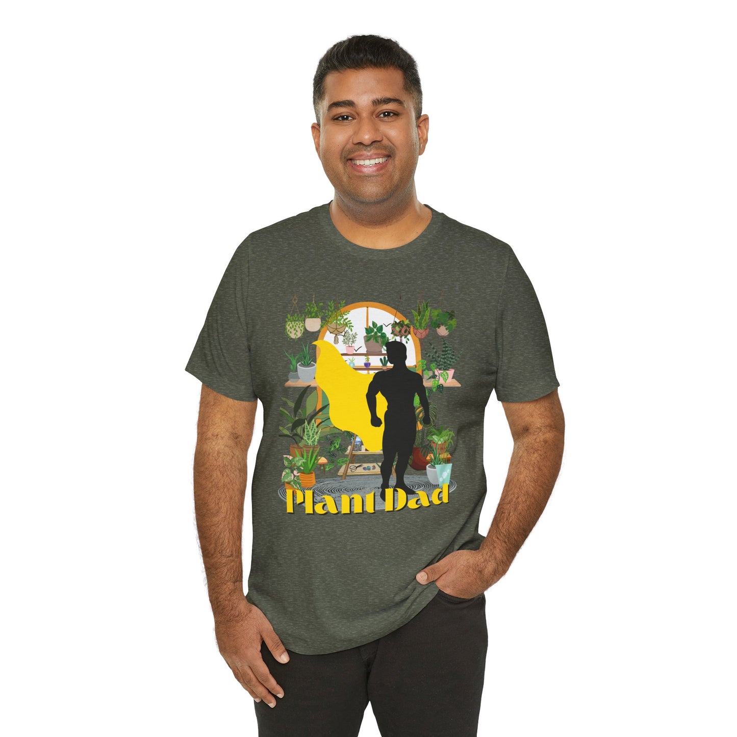 Plant Dad Unisex Jersey Short Sleeve Tee