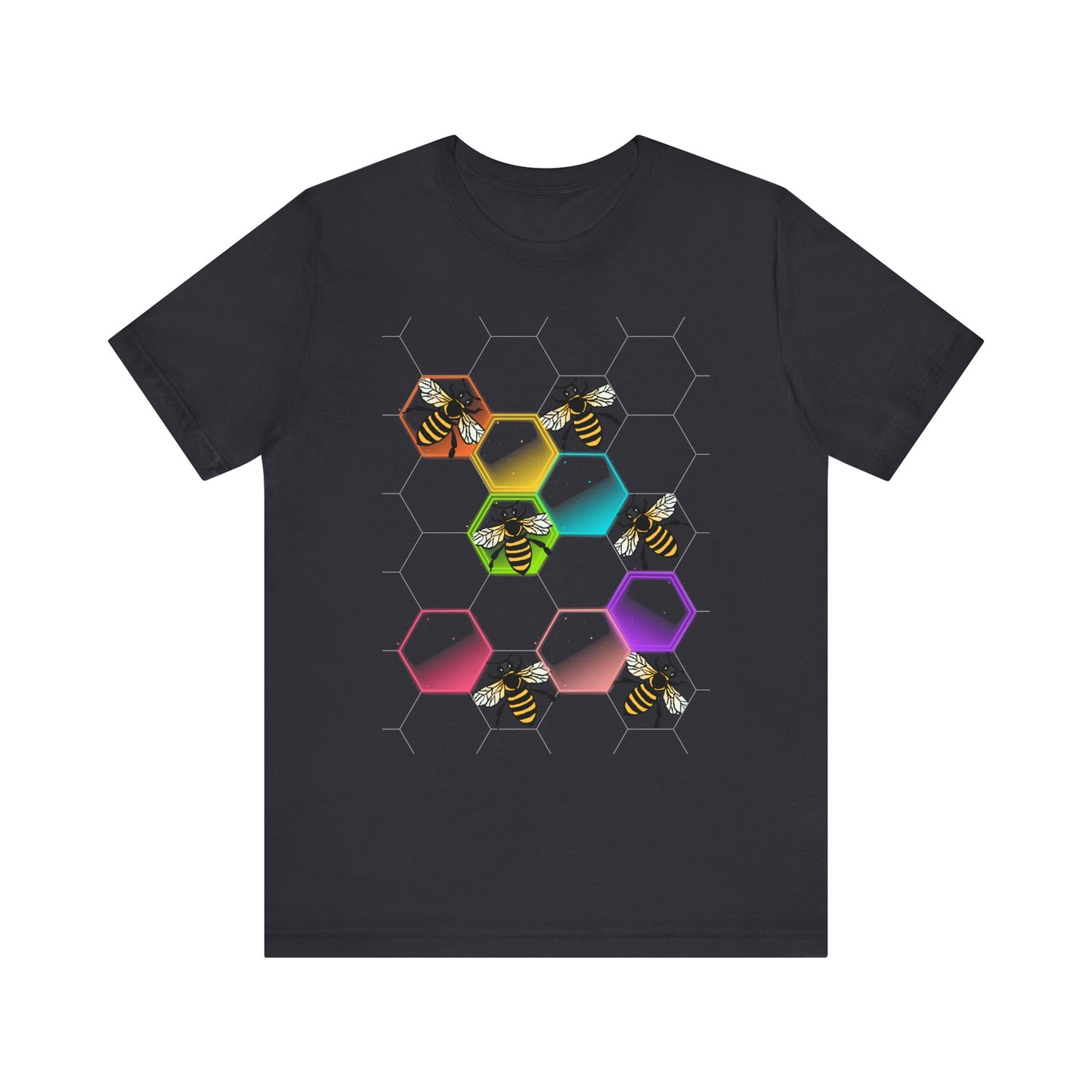 Disco Bees Unisex Jersey Short Sleeve Tee