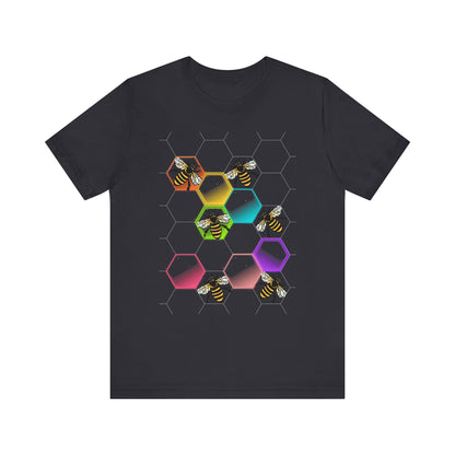 Disco Bees Unisex Jersey Short Sleeve Tee