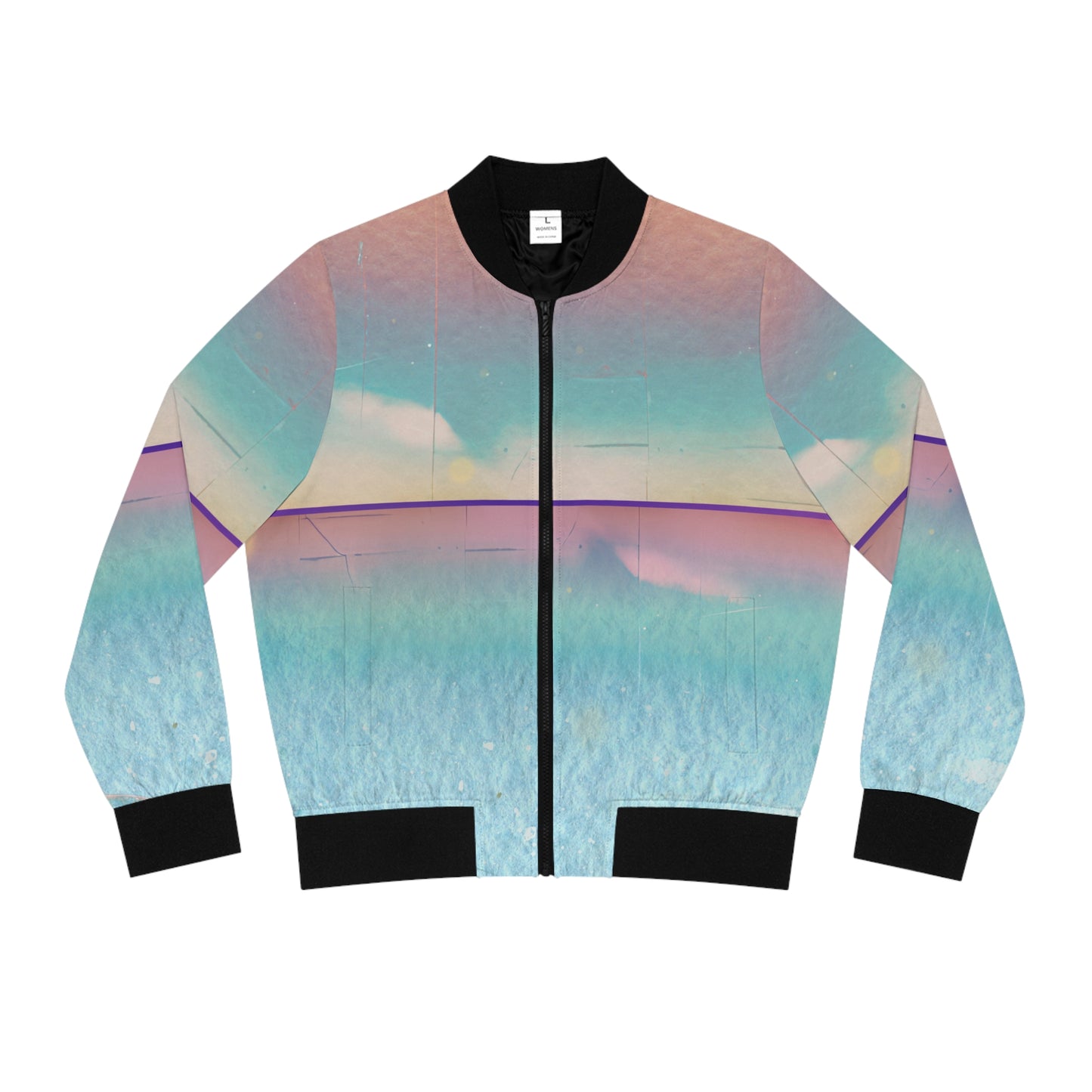 Sunrise 2 Women's Bomber Jacket (AOP)