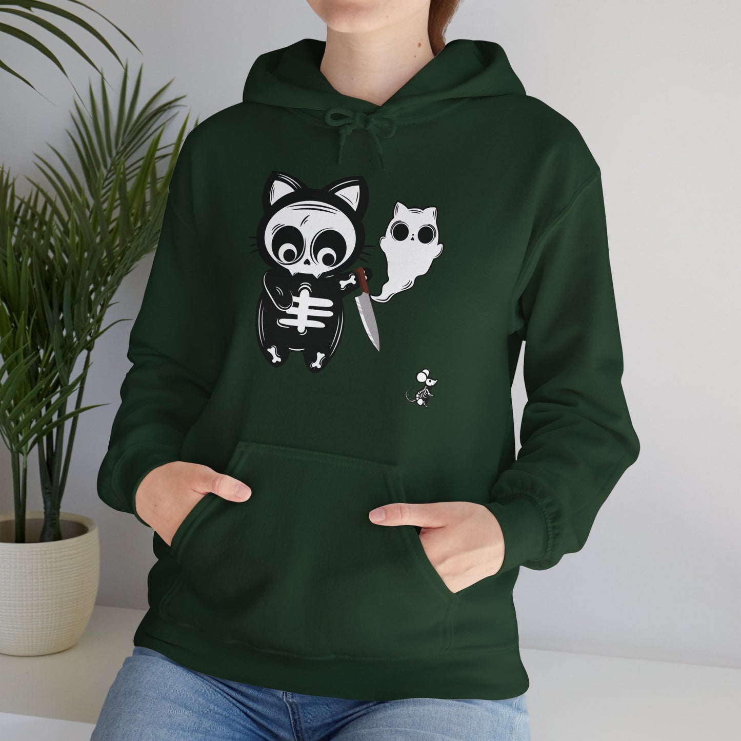 Killer Kitties Unisex Heavy Blend™ Hooded Sweatshirt