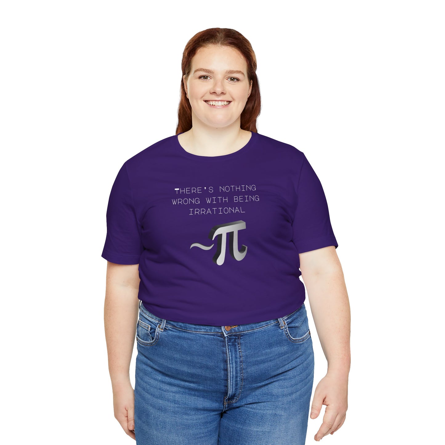 Irrational Pi Unisex Jersey Short Sleeve Tee