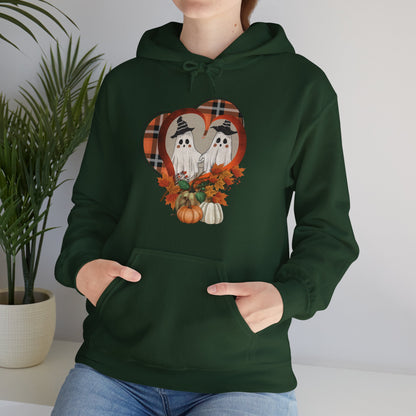 Spooky Love Fall Vibes Unisex Heavy Blend™ Hooded Sweatshirt