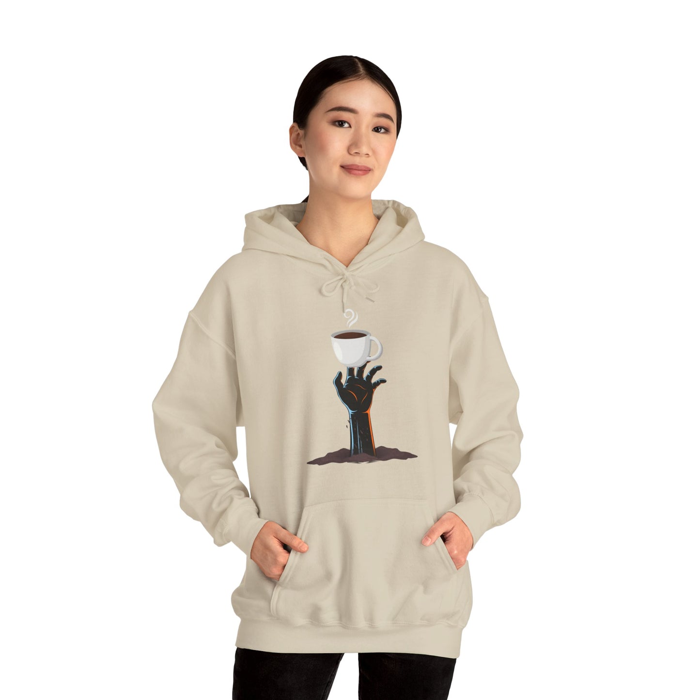 Coffee is Life Unisex Heavy Blend™ Hooded Sweatshirt