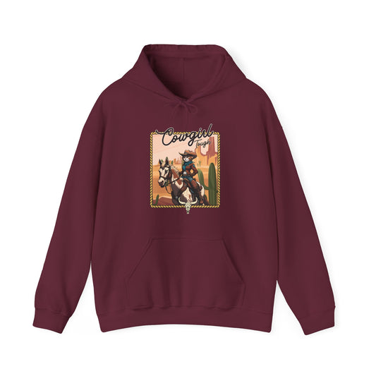 Cowgirl Tough Unisex Heavy Blend™ Hooded Sweatshirt