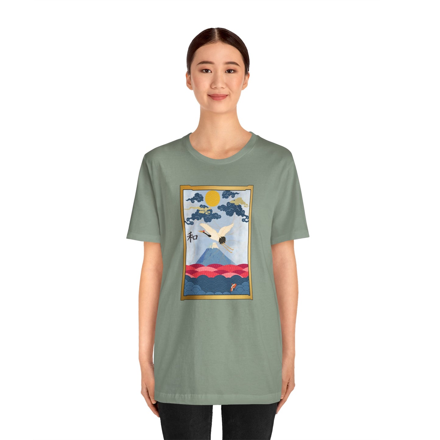 Crane Unisex Jersey Short Sleeve Tee