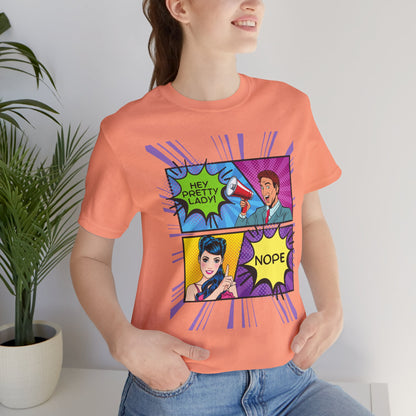 Pop Art Nope Unisex Jersey Short Sleeve Tee