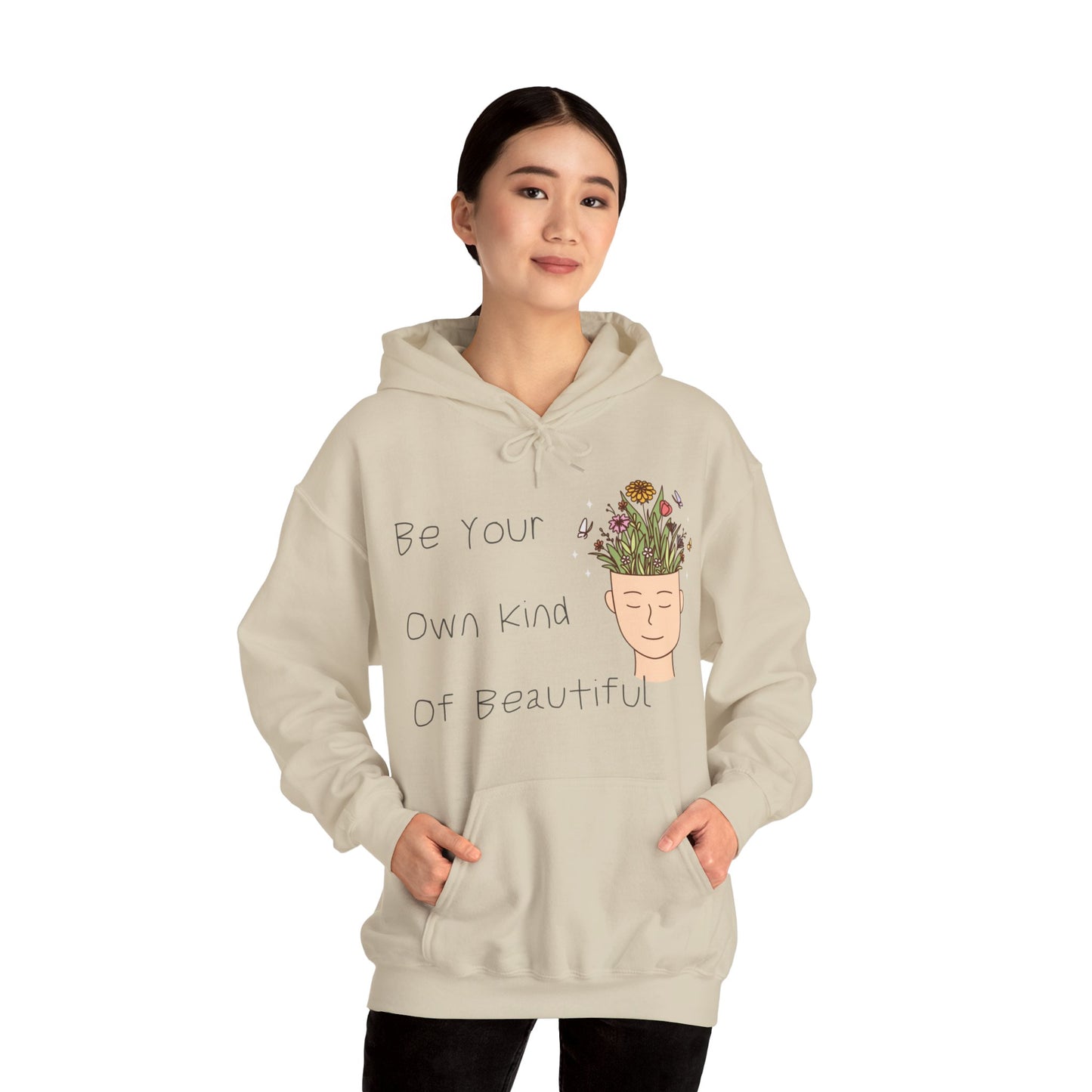 Be Your Own Kind of Beautiful 1 Unisex Heavy Blend™ Hooded Sweatshirt