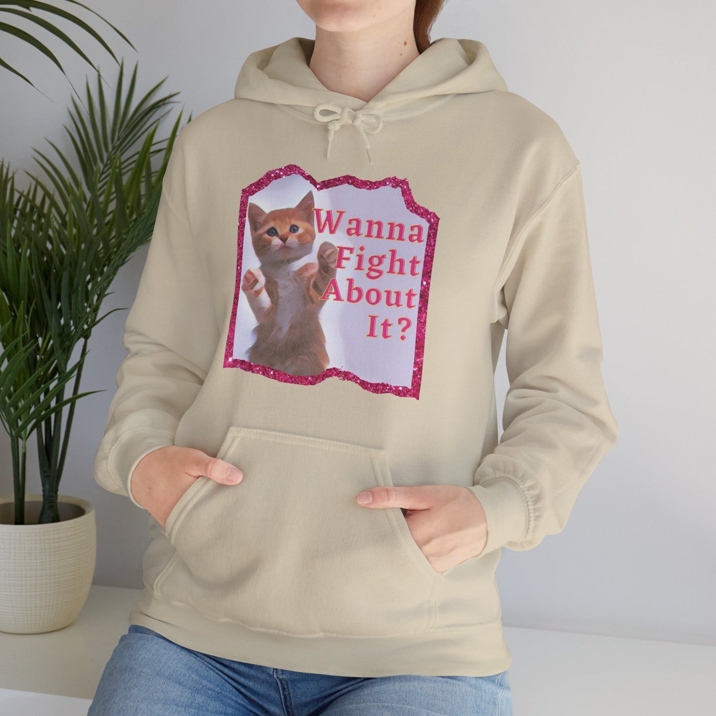 Feisty Kitty Unisex Heavy Blend™ Hooded Sweatshirt