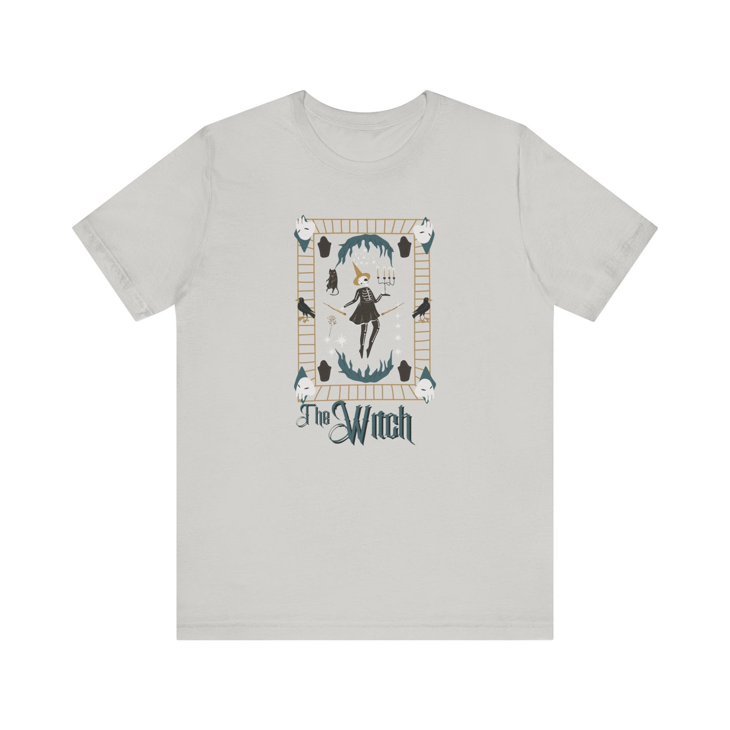 The Witch - Tarot Style Unisex Jersey Short Sleeve Tee