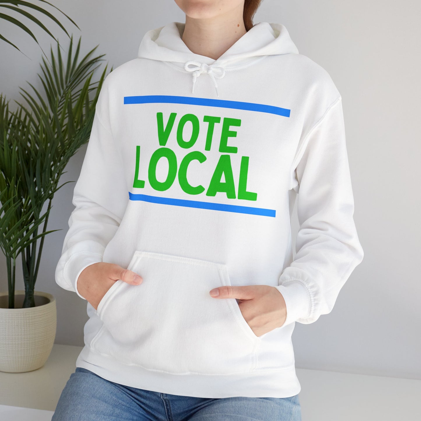 Vote Local Unisex Heavy Blend™ Hooded Sweatshirt