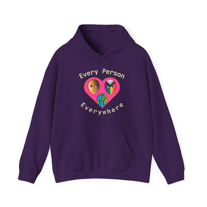 Every Person, Everywhere! Unisex Heavy Blend™ Hooded Sweatshirt