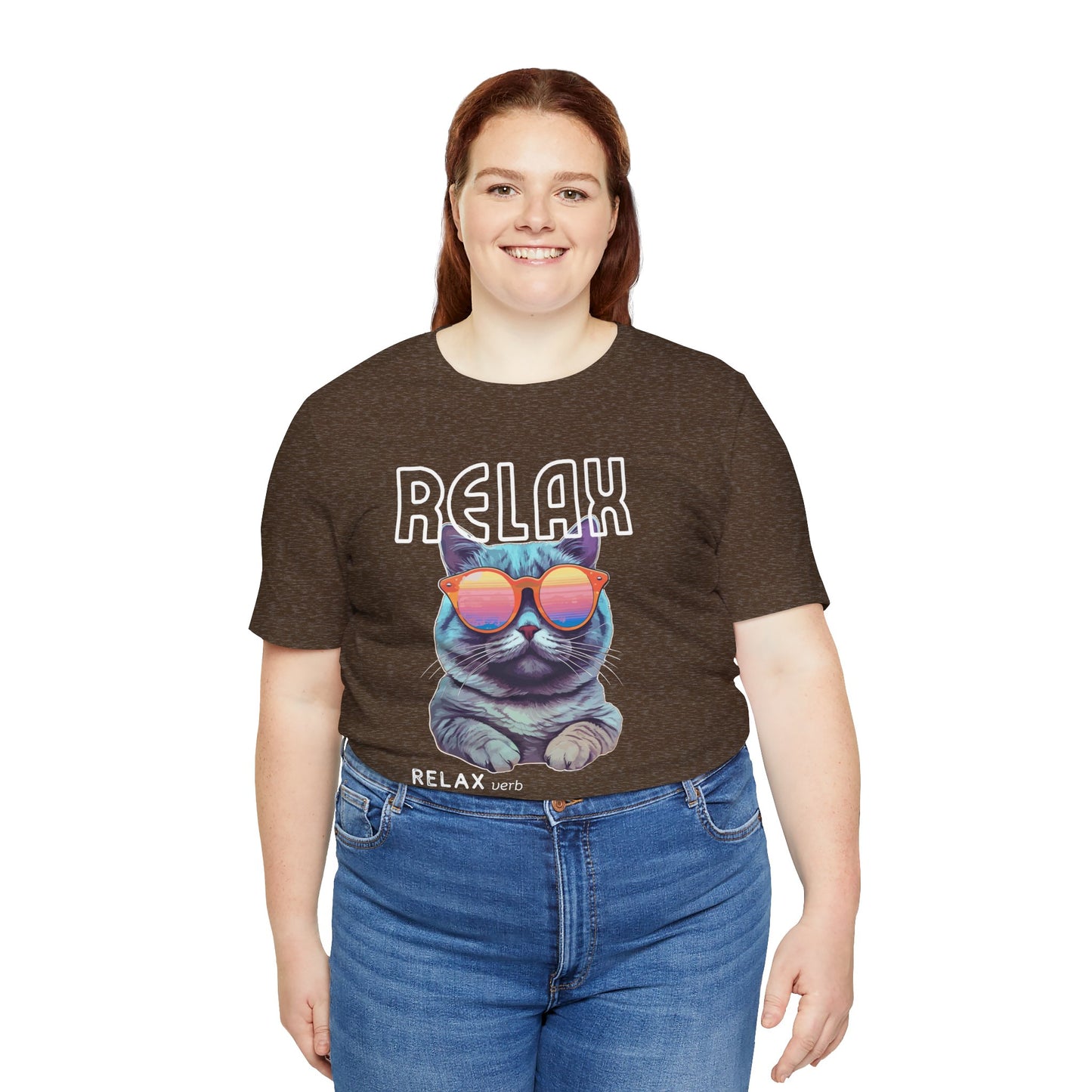 Kitty Says Relax Unisex Jersey Short Sleeve Tee