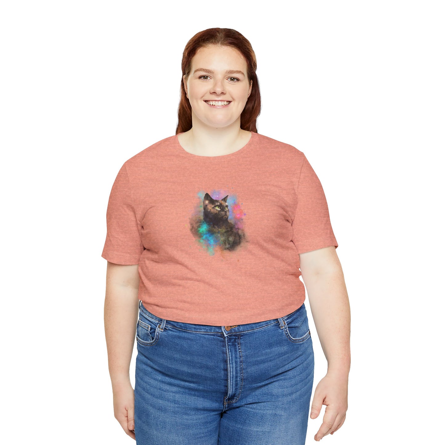 A Nebulous Mouse Kitty Unisex Jersey Short Sleeve Tee