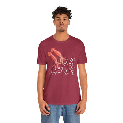 Oxytocin - Squid in Love Unisex Jersey Short Sleeve Tee