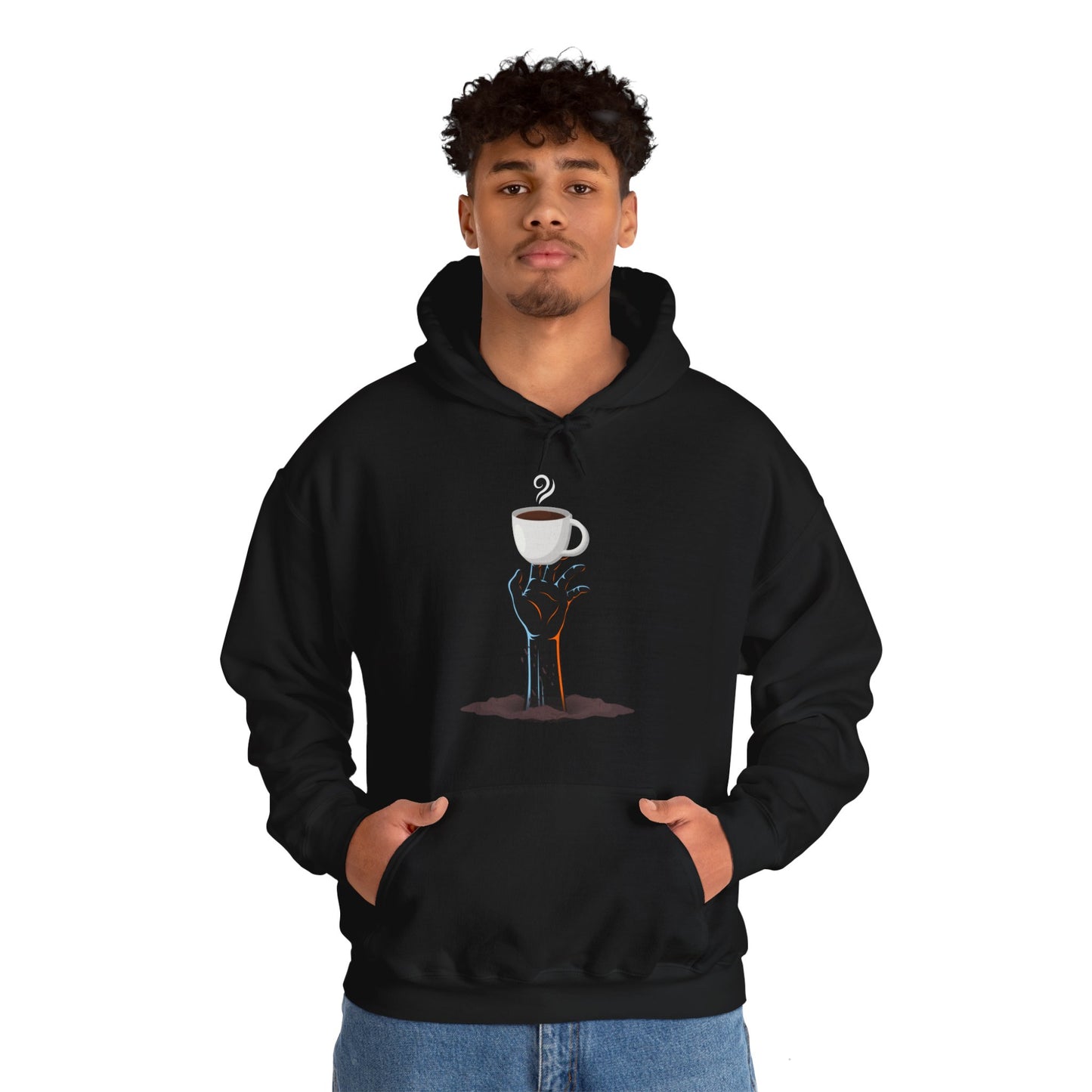 Coffee is Life Unisex Heavy Blend™ Hooded Sweatshirt