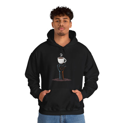 Coffee is Life Unisex Heavy Blend™ Hooded Sweatshirt