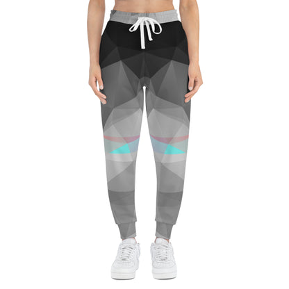 Polygon Contrast Athletic Joggers (AOP)