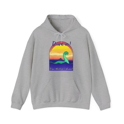 Dive In! Unisex Heavy Blend™ Hooded Sweatshirt