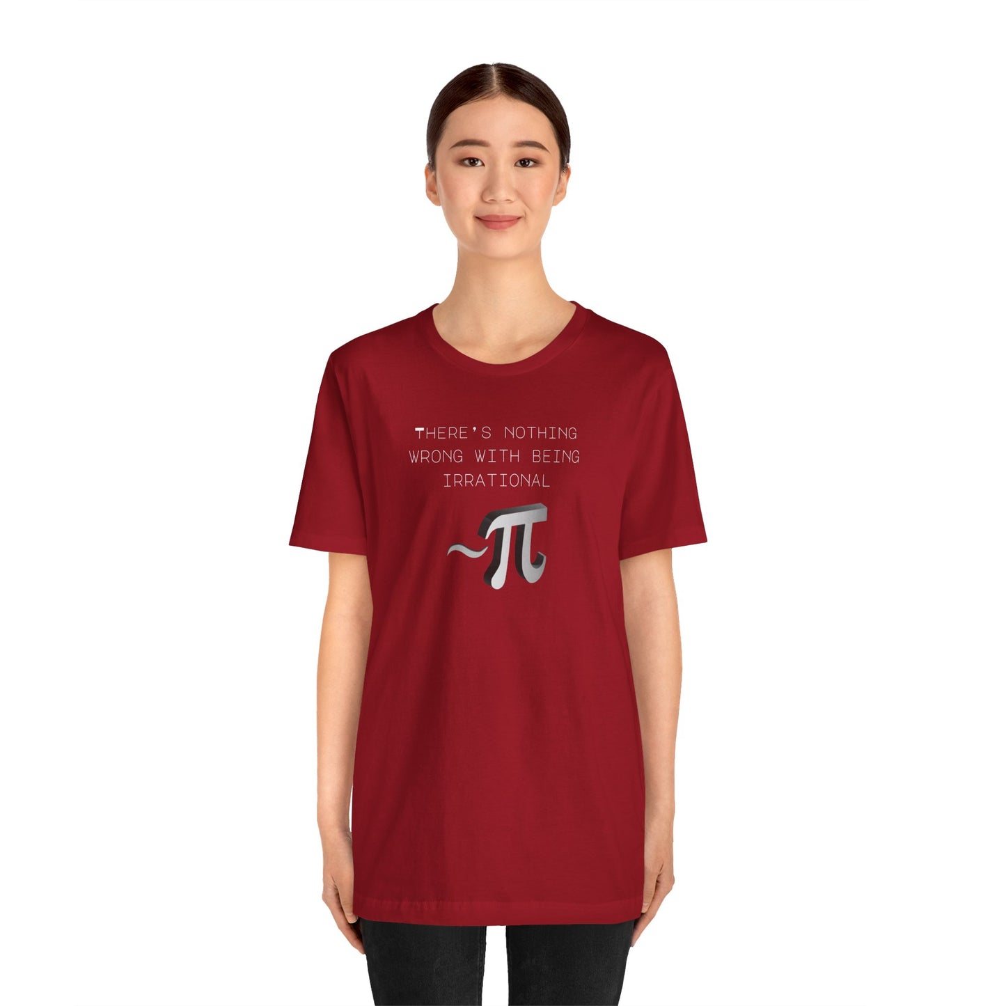 Irrational Pi Unisex Jersey Short Sleeve Tee