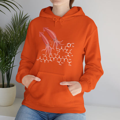 Squid Love - Oxytocin Unisex Heavy Blend™ Hooded Sweatshirt