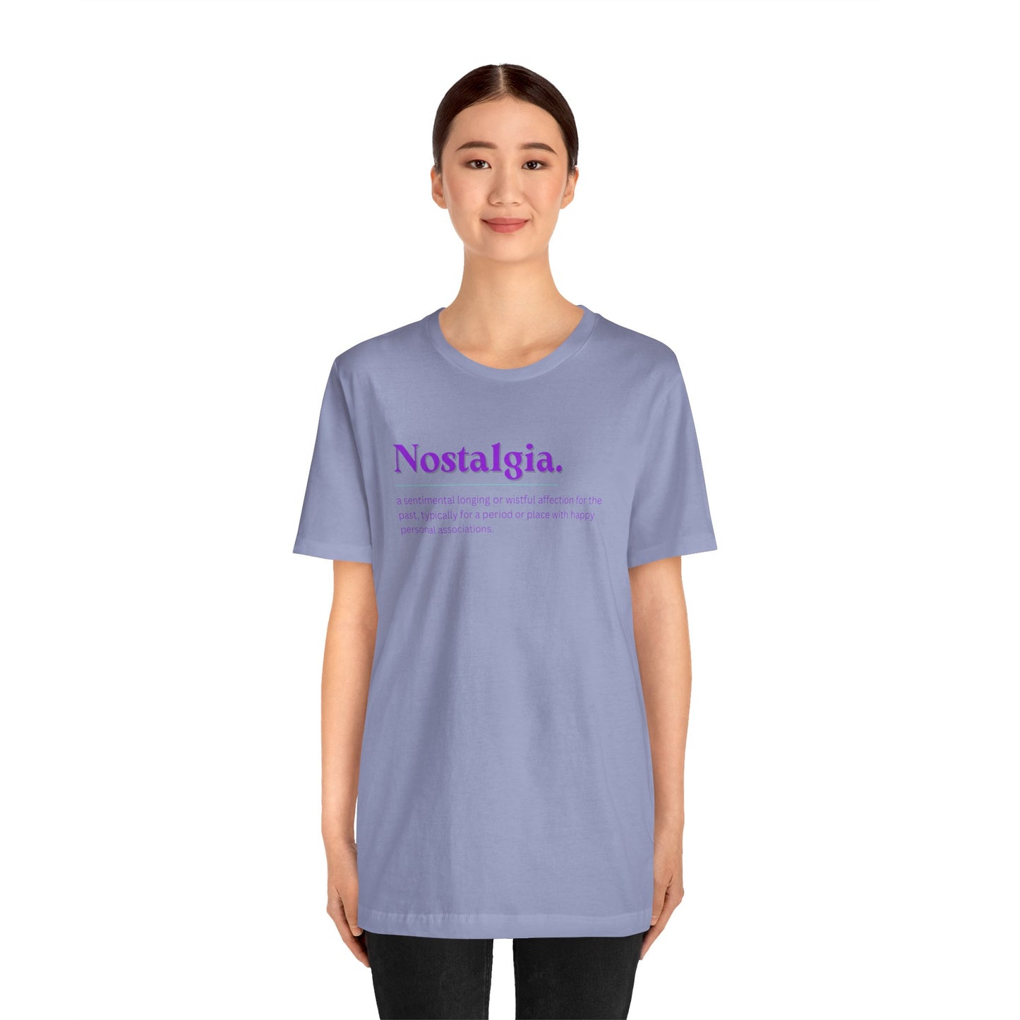 Nostalgia Unisex Jersey Short Sleeve Tee