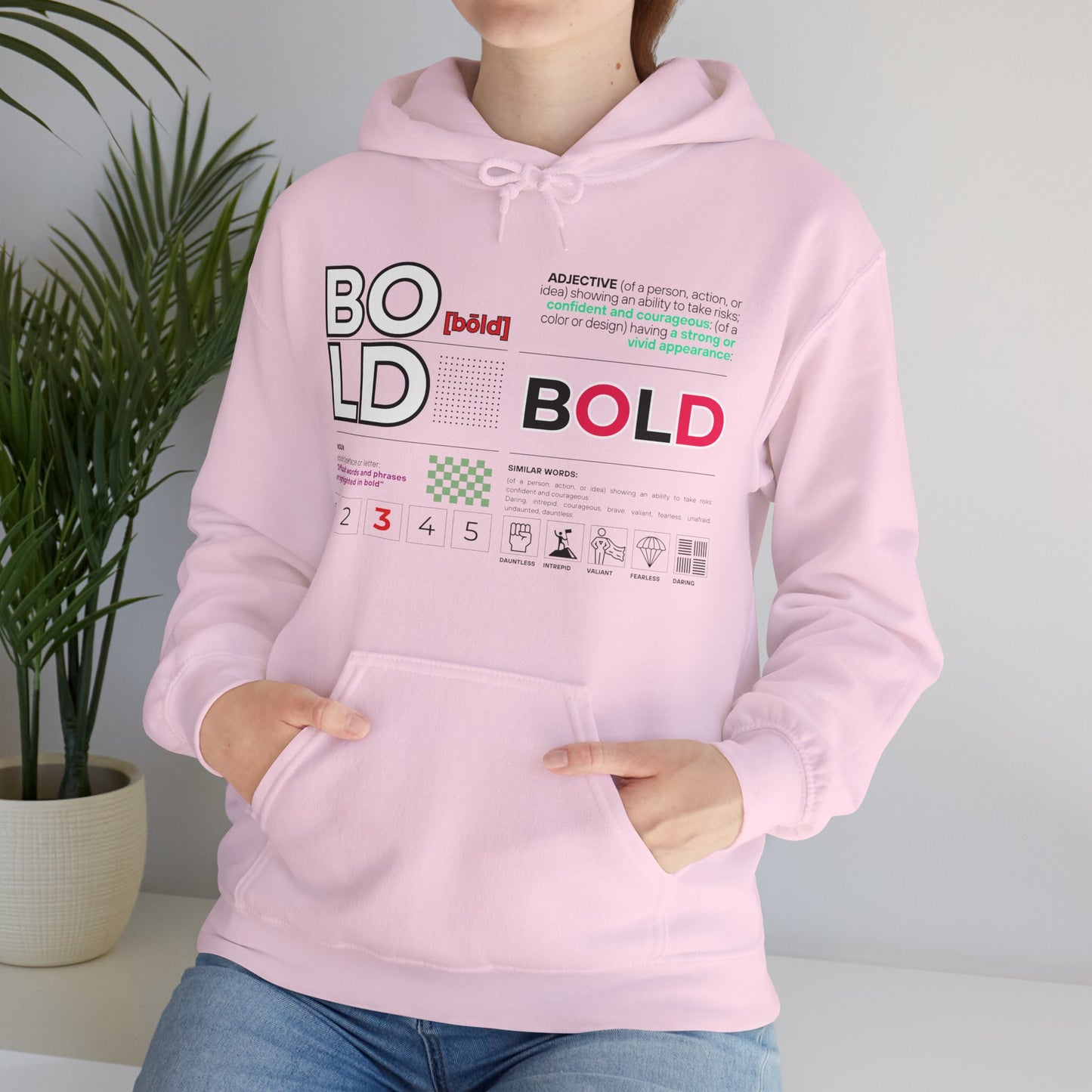 Bold Unisex Heavy Blend™ Hooded Sweatshirt