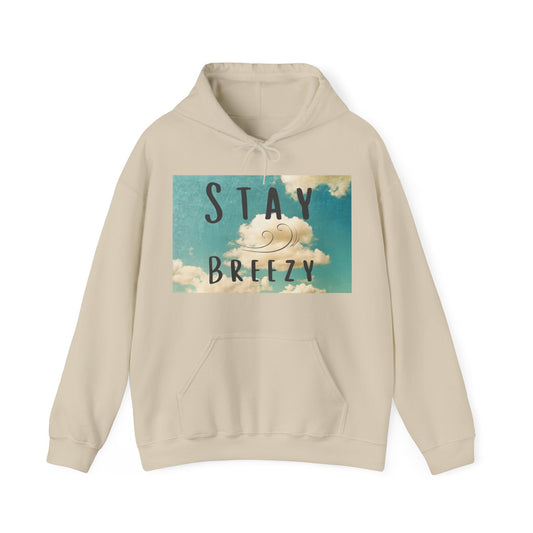 Stay Breezy Unisex Heavy Blend™ Hooded Sweatshirt