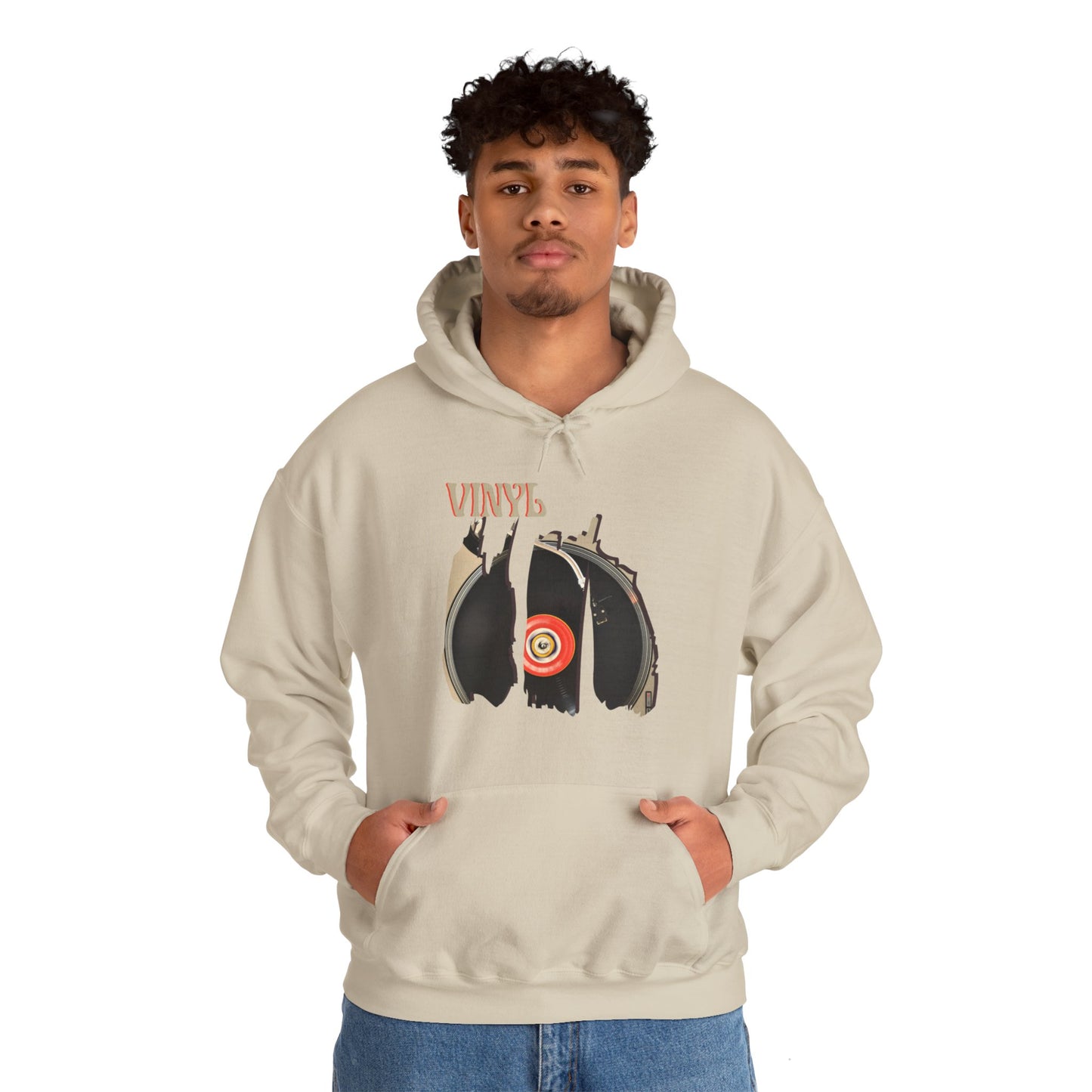 Vinyl Unisex Heavy Blend™ Hooded Sweatshirt