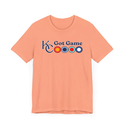 KC Got Game Unisex Jersey Short Sleeve Tee