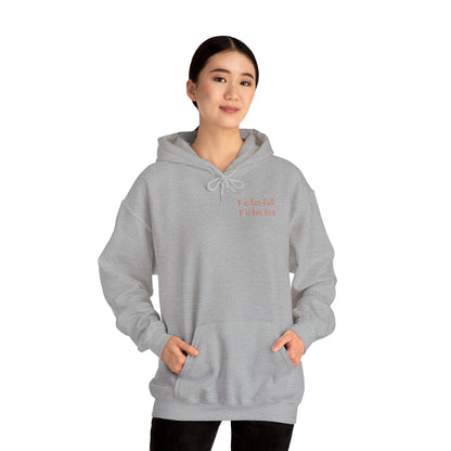 F is for Fall, F is for Fox  Unisex Heavy Blend™ Hooded Sweatshirt