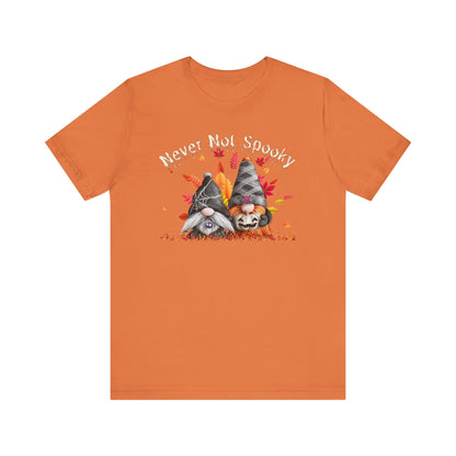 Never Not Spooky Gnomes Unisex Jersey Short Sleeve Tee