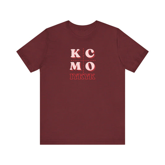 KCMO IYKYK 4 Unisex Jersey Short Sleeve Tee